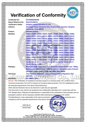 Mini Inflatable Bouncy Castle A Frame Red Blue With Roof