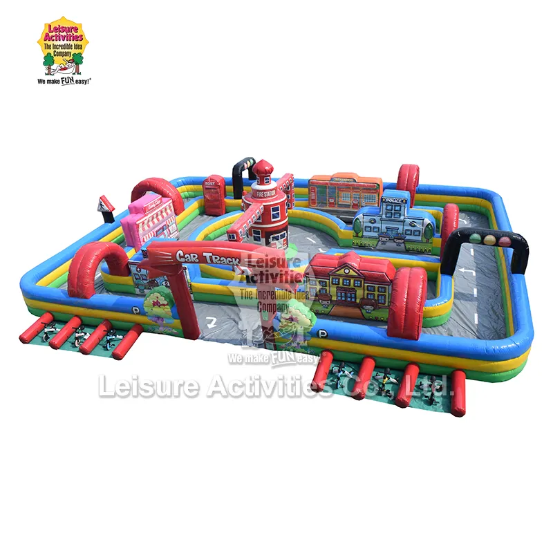 Inflatable গাড়ী ট্র্যাক Inflatable গাড়ী ট্র্যাক